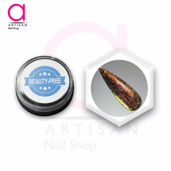 تصویر  پودر شاتر کروم کاشت ناخن کد 29 بیوتی فری Beauty Free