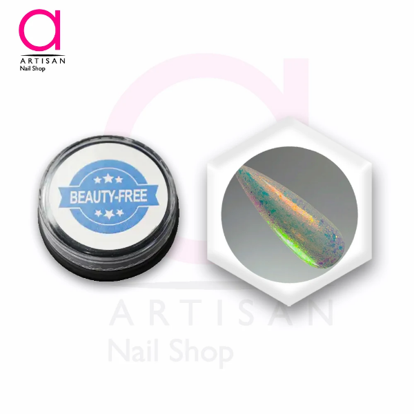 تصویر  پودر شاتر کروم کاشت ناخن کد 31 بیوتی فری Beauty Free