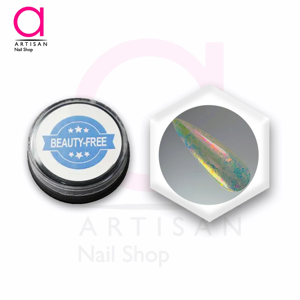 تصویر  پودر شاتر کروم کاشت ناخن کد 32 بیوتی فری Beauty Free