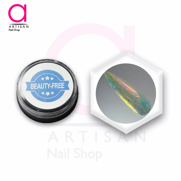 تصویر  پودر شاتر کروم کاشت ناخن کد 32 بیوتی فری Beauty Free