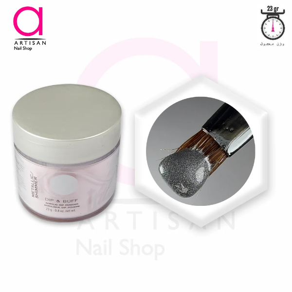 تصویر  پودر رنگی ( کاشت دیپینگ ) ناخن کد 6 Entity
