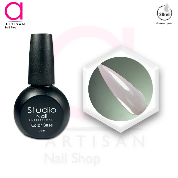 تصویر  لاک ژل بیس 30 میل کد 10 استودیو Studio