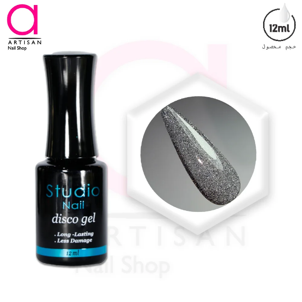 تصویر  لاک ژل دیسکو کد 9 استودیو Studio