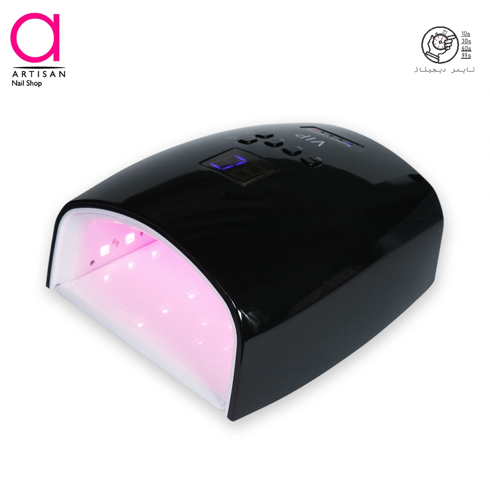تصویر  دستگاه یووی ال ای دی (LED-UV) کاشت ناخن شارژی کوردلس S10
