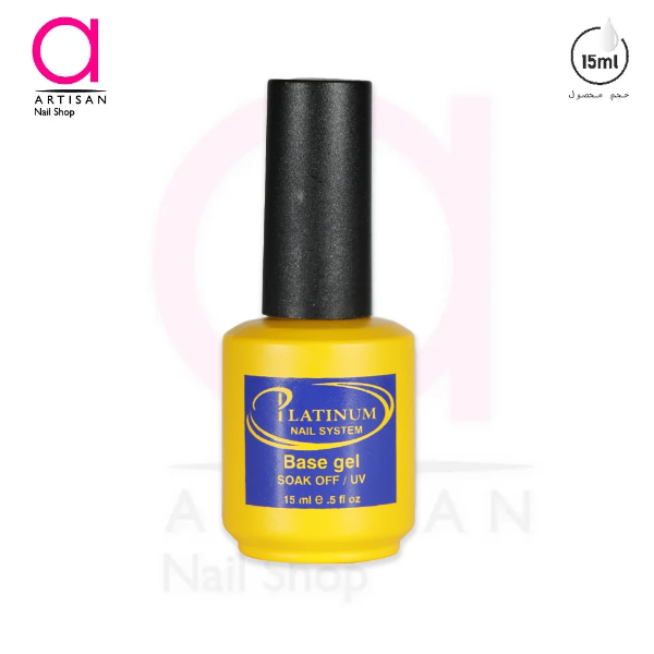 تصویر  بیس ژل کاشت ناخن پلاتینیوم Pelatinum 