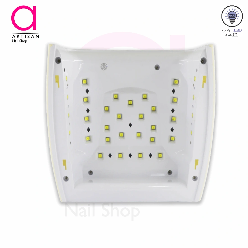 تصویر  دستگاه یووی ال ای دی (LED-UV) کاشت ناخن شارژی cordless مدل X10